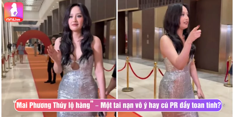 Mai Phương Thúy Lộ Hàng, Phần Nhạy Cảm Lộ Hoàn Toàn Mai Phương Thúy lộ hàng là tính toán hay vô ý